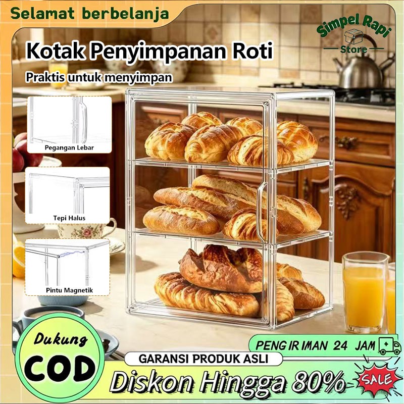Jual Simpel Rapi Store Box Akrilik Transparan Tempat Display Jualan ...