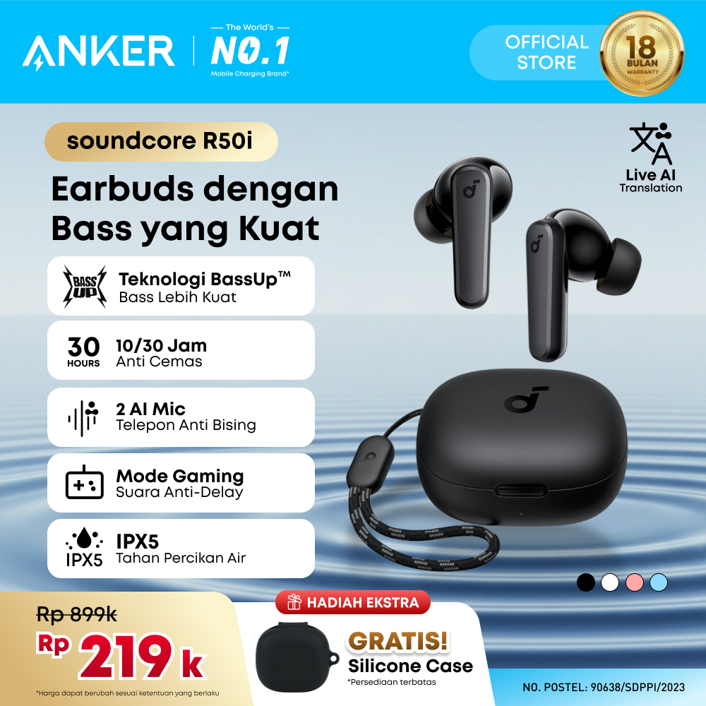 Jual Soundcore R50i Terlengkap & Harga Terbaru Juni 2026 | Shopee Indonesia
