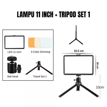 Lampu Foto Lampu LED Video Light Fill Light Tripod Ring Light Lampu Fotografi Live Vlogging