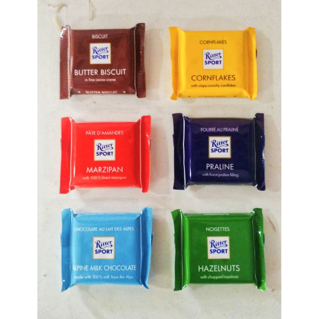 Jual Coklat Ritter Sport Mini 18 Gram | Shopee Indonesia