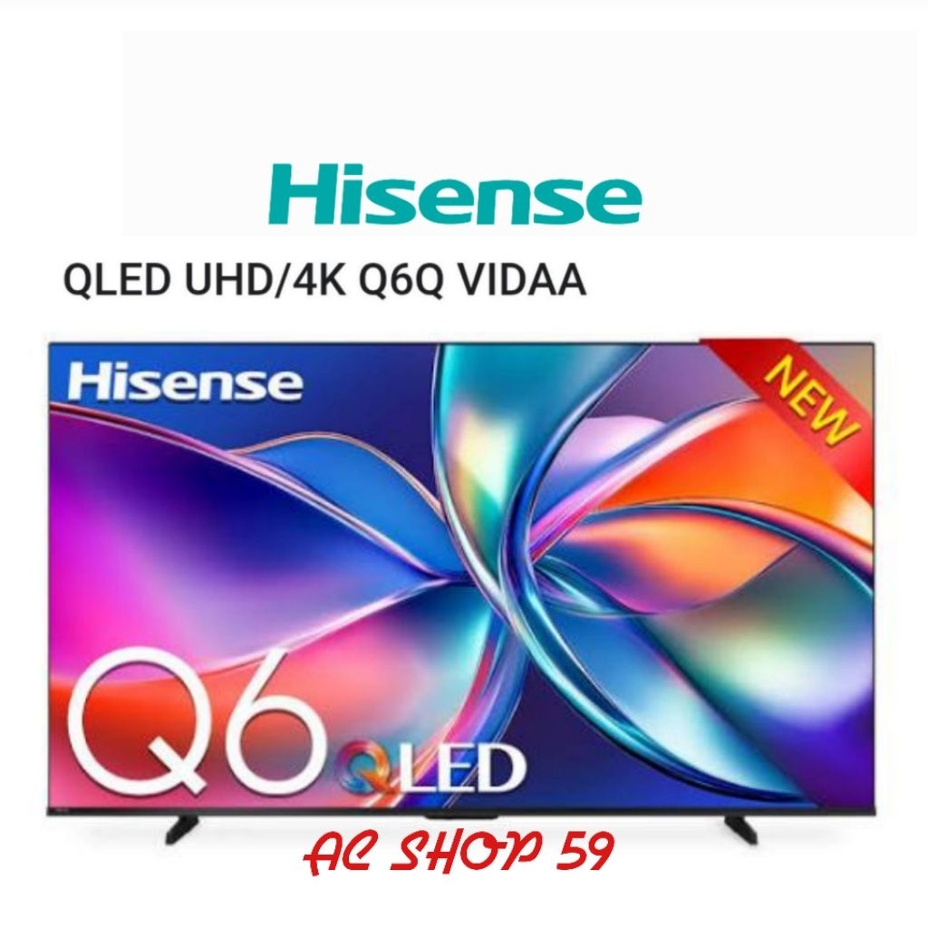 Jual HISENSE 55Q6Q QLED 4K UHD Smart TV 55 Inch - Dolby Vision-Atmos ...