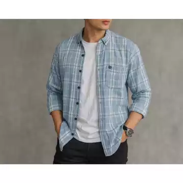 Kemeja Flanel Pria Lengan Panjang Distro Fanel Motip Kotak Terpopuler Terkini Kualitas Super