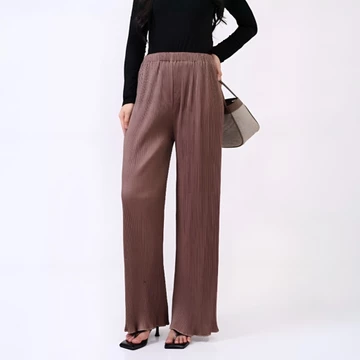 Mora Nara Pleats Pants Cullote Wanita Premium Kulot Plisket Wanita Highwaist Cullote Loose