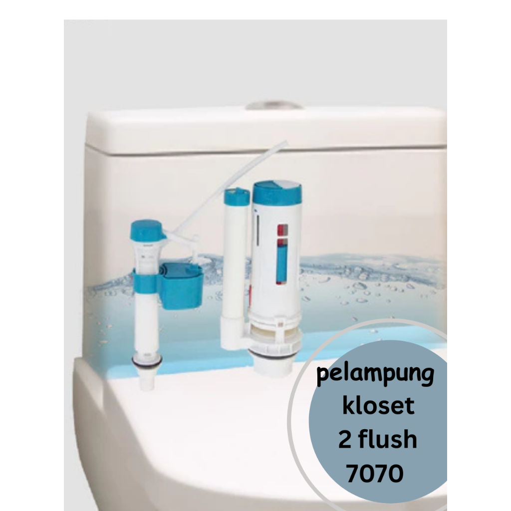 Pelampung Closet Duduk Universal 2 flush