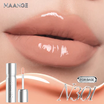 MAANGE Satin Glow Lip Tint Natural Transferproof Hydrating Lip Glossy Finish Tahan Celebshine