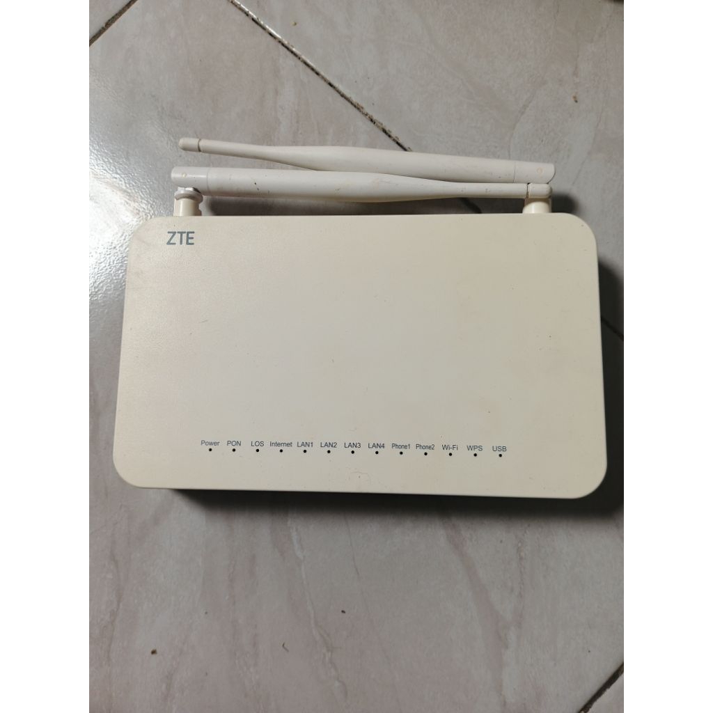 Jual router ZTE F609 + komplit adaptor | Shopee Indonesia