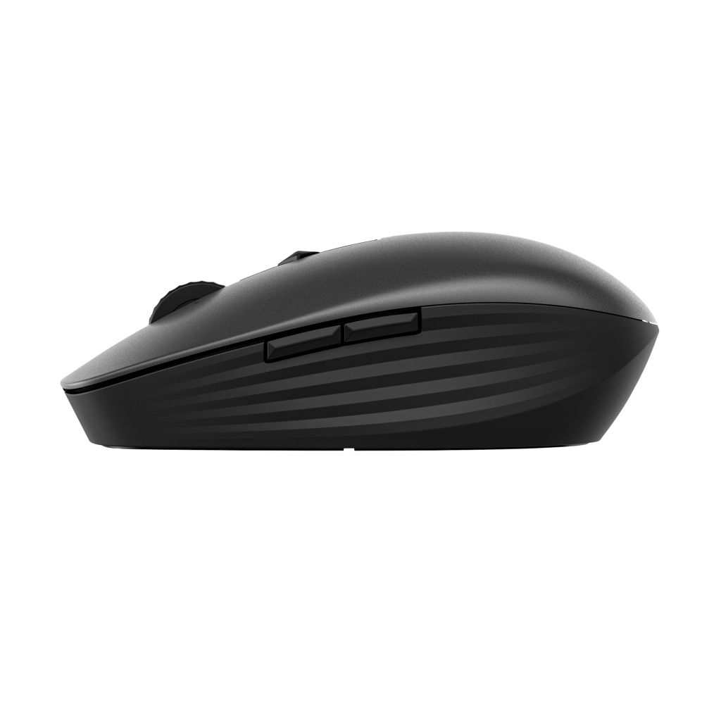 Mouse Silent HP 710 Rechargeable Silver / Black Wireless Up to 3000 DPI Bluetooth Windows 11 Windows 10 Chrome OS mac OS Promo Murah Gratis Ongkir Off (3)
