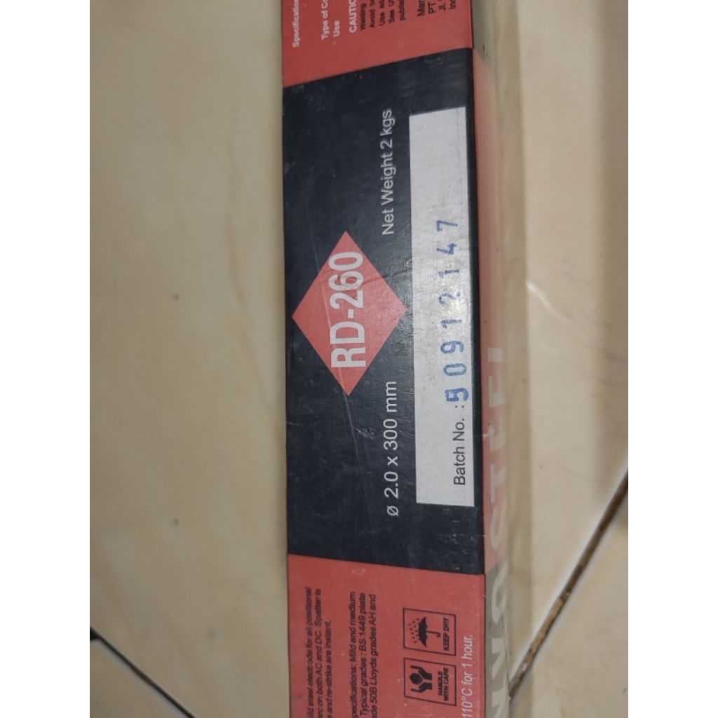 Jual Kawat Las RD-260 2.0X300MM 2Kg | Shopee Indonesia