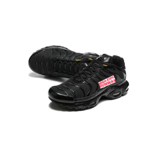Sepatu Olahraga Unisex Triple Black Terbaru 37-44