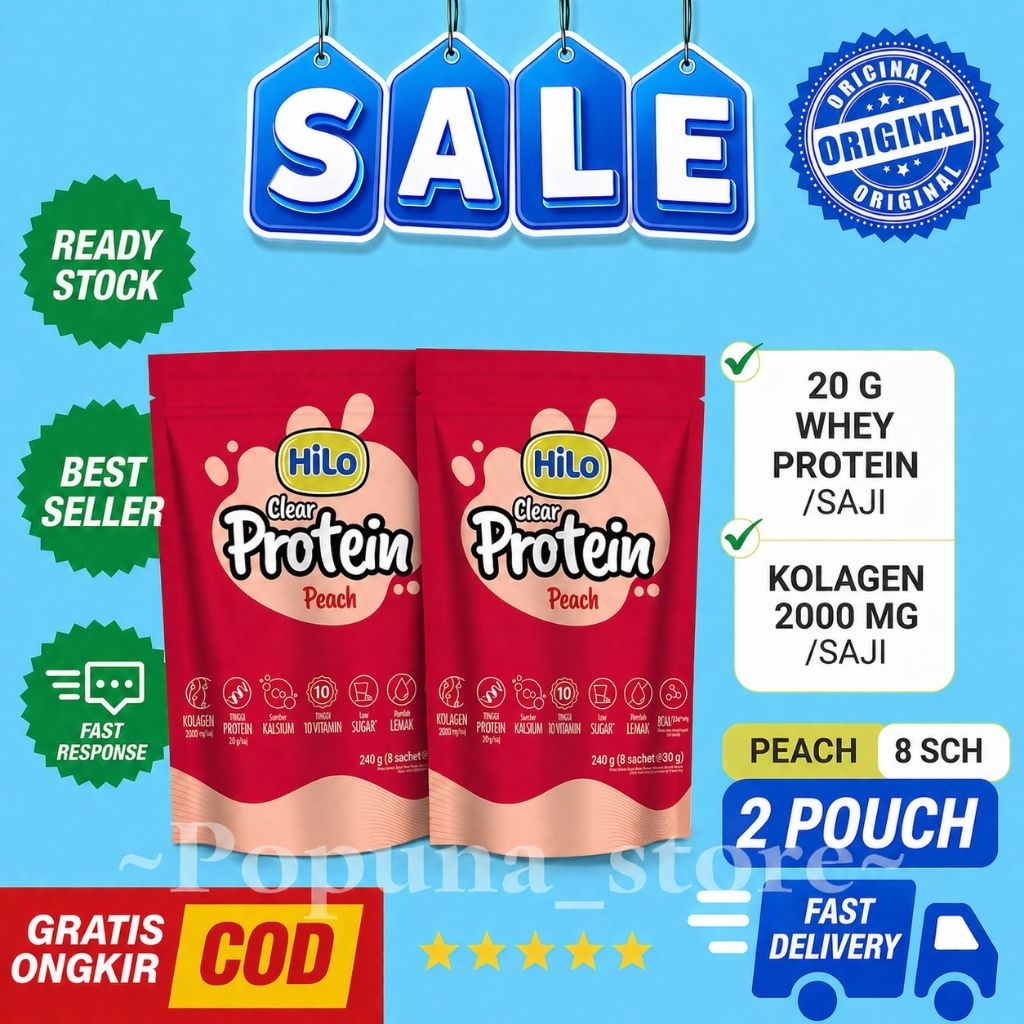 Jual HiLo Protein Terlengkap & Harga Terbaru Juli 2026 | Shopee Indonesia