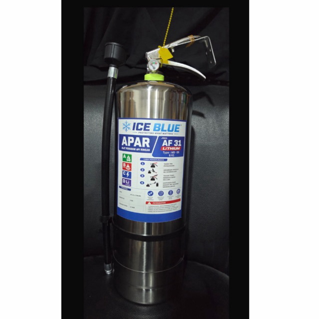 Jual APAR Tabung Pemadam Api AF 31 Ice Blue 6kg Lithium AF31 6 kg Mobil ...
