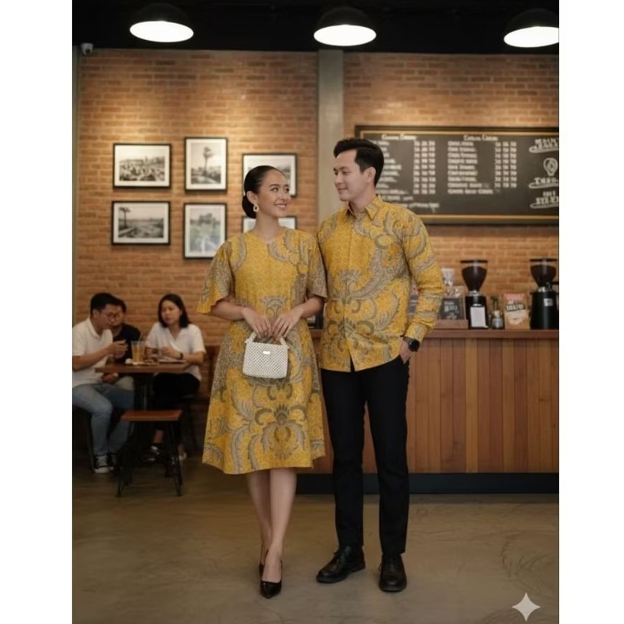 Batik Couple Motif Amelia Atasan Ba