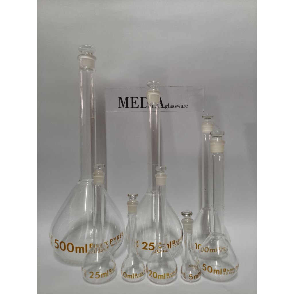 Jual LABU UKUR - Volume Flask 50 ML PYREX | Shopee Indonesia