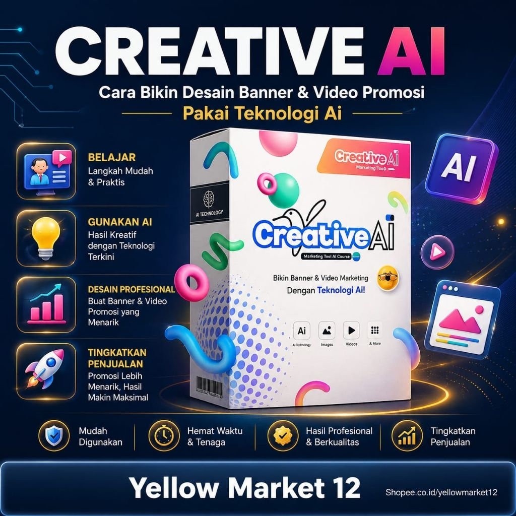 Jual Creative Market Terlengkap & Harga Terbaru Juli 2026 | Shopee ...