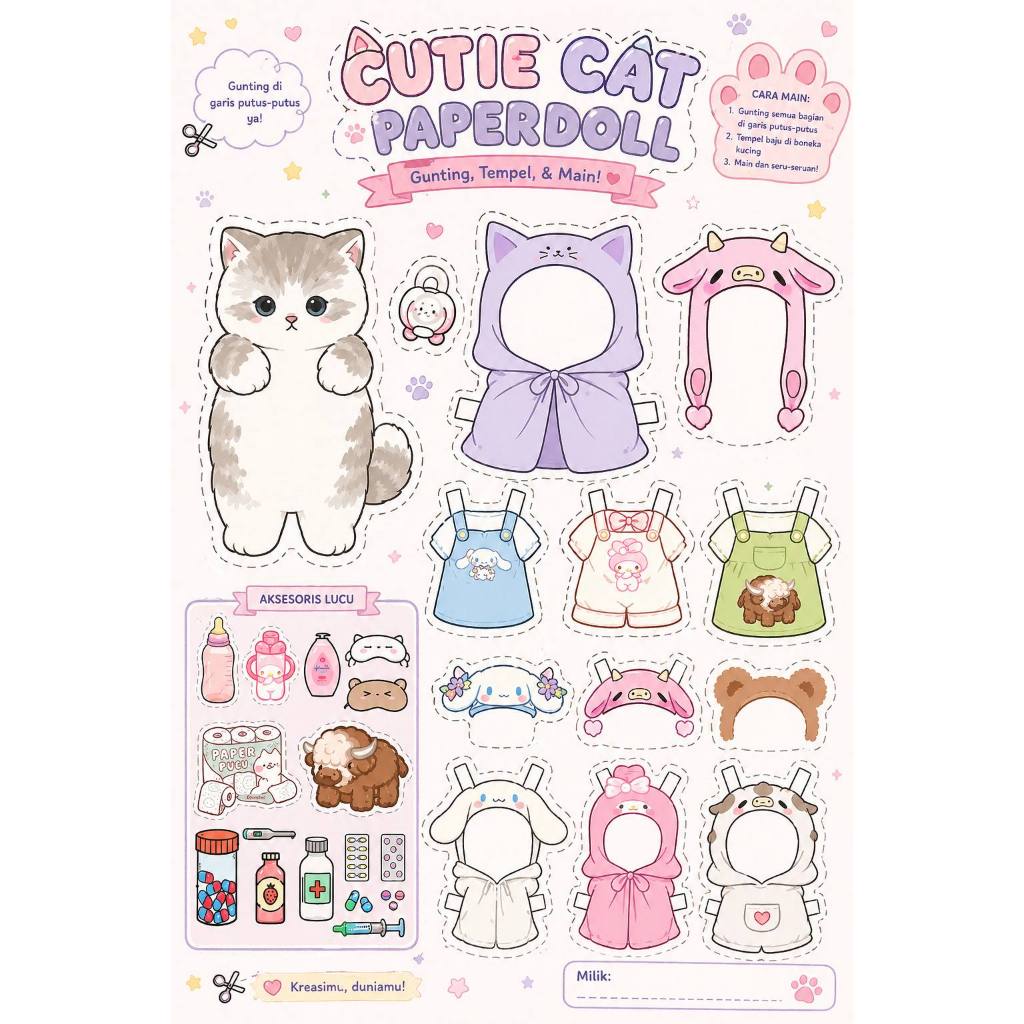 Jual Paper Doll Terlengkap & Harga Terbaru Juli 2026 | Shopee Indonesia