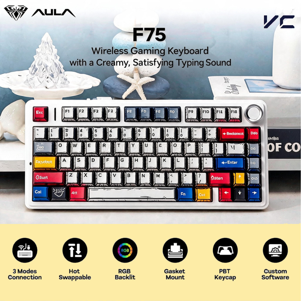 Jual Aula F75 Terlengkap & Harga Terbaru Juli 2026 | Shopee Indonesia
