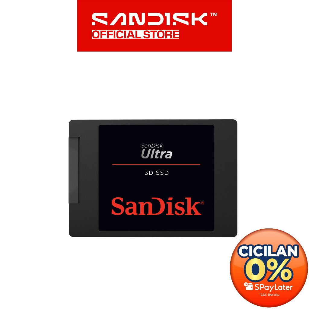 SANDISK SSD 3D Ultra 1TB ( Up to 560MB/s )