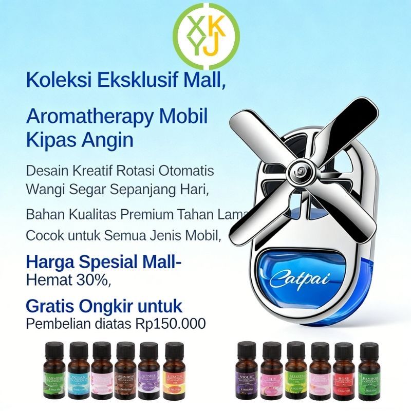 XYKJ Kipas Angin Parfum Mobil Colok AC Wangi Tahan Lama Pajangan Hiasan Interior Mobil