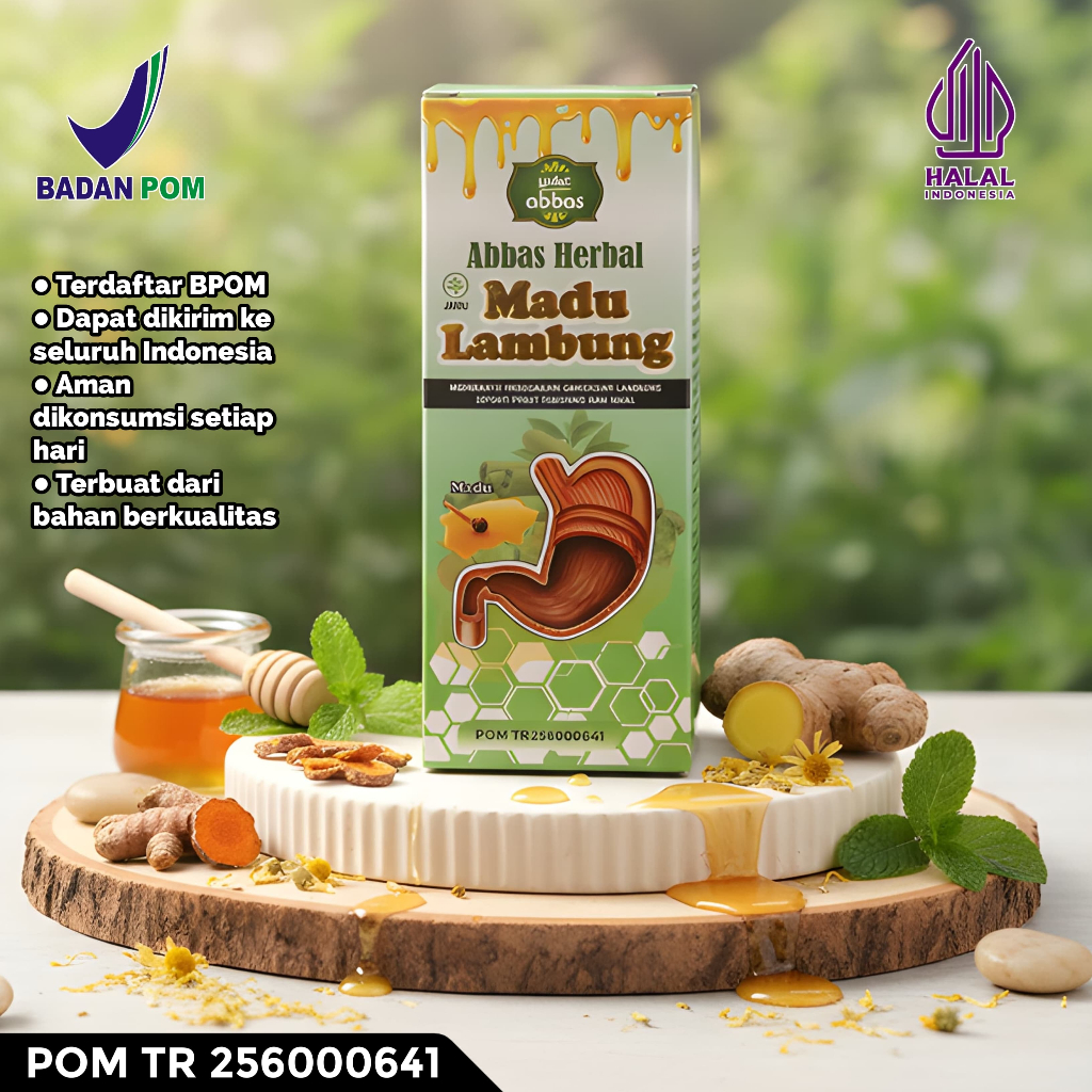 NobitaHerbal MADU SAKIT LAMBUNG / MAAG KRONIS ORIGINAL BPOM