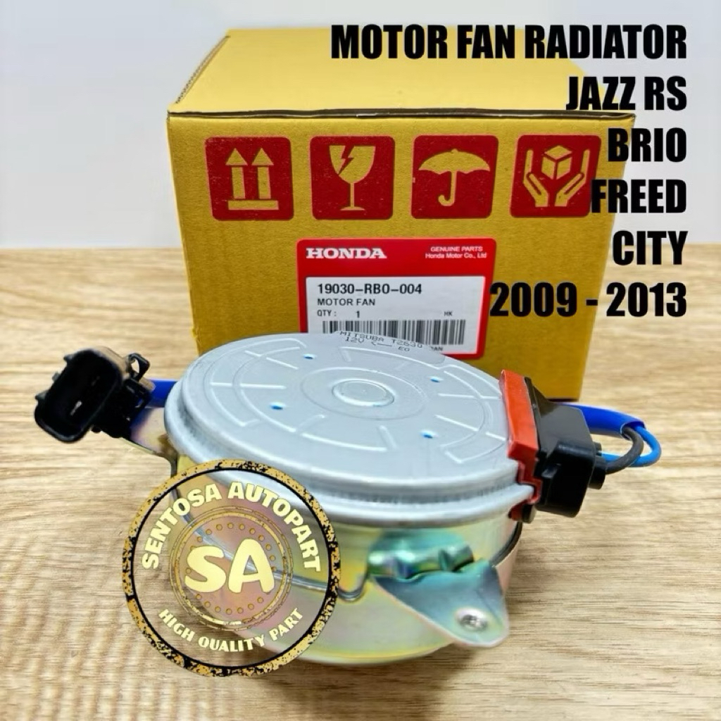 Jual MOTOR FAN RADIATOR JAZZ RS BRIO FREED CITY 2009 -2013 JASS RS RBO ...