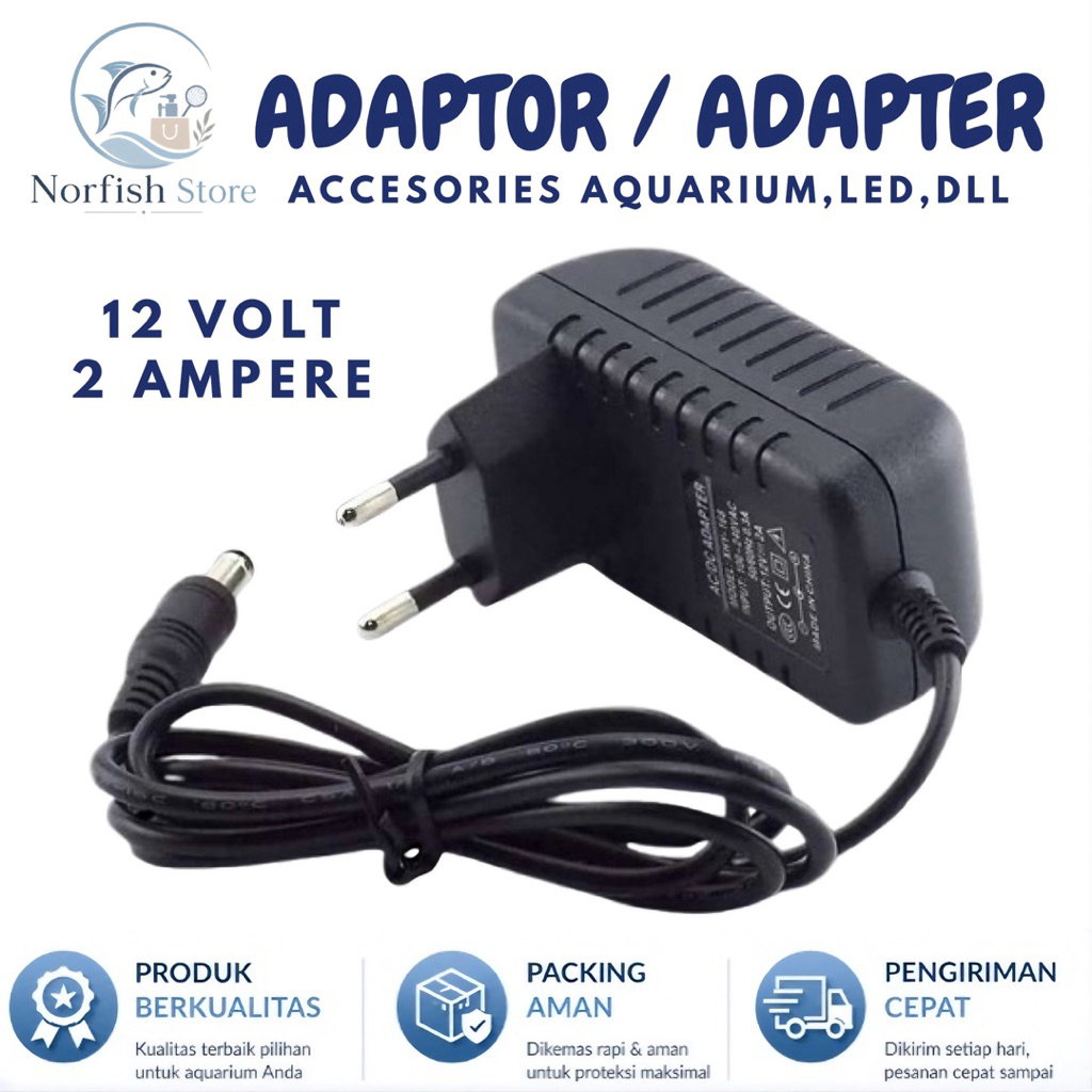 Jual Adaptor 12V 2A / Adaptor 12 Volt 2 Ampere / Adaptor Set Top Box ...