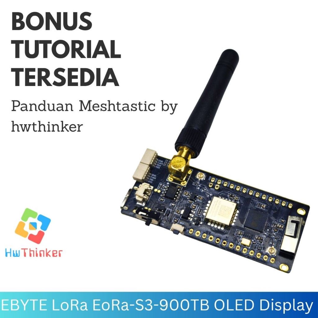 Jual EBYTE Modul Lora EoRa PI EoRa-S3-900TB 915MHz 850MHz~930MHz ESP32 ...
