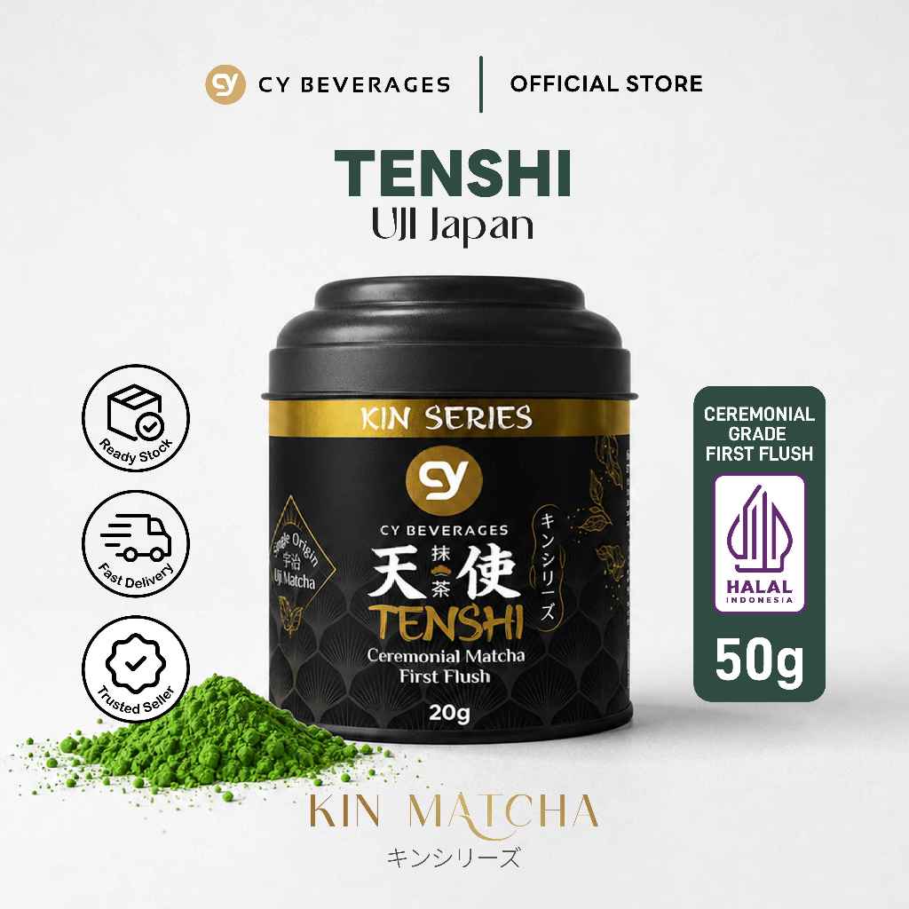 Jual Kin Matcha Tenshi Uji Ceremonial Grade Matcha Powder 20g | Shopee ...