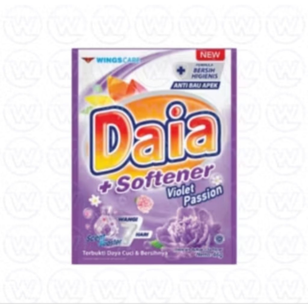 Jual Daia Deterjen Bubuk 47gr | 1 Dus - Isi 12 Renceng (72 Sachet ...