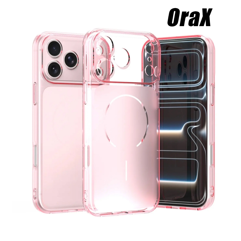 Jual Softcase Pink transparan doff tipis untuk case iPhone 11 12 13 14 ...