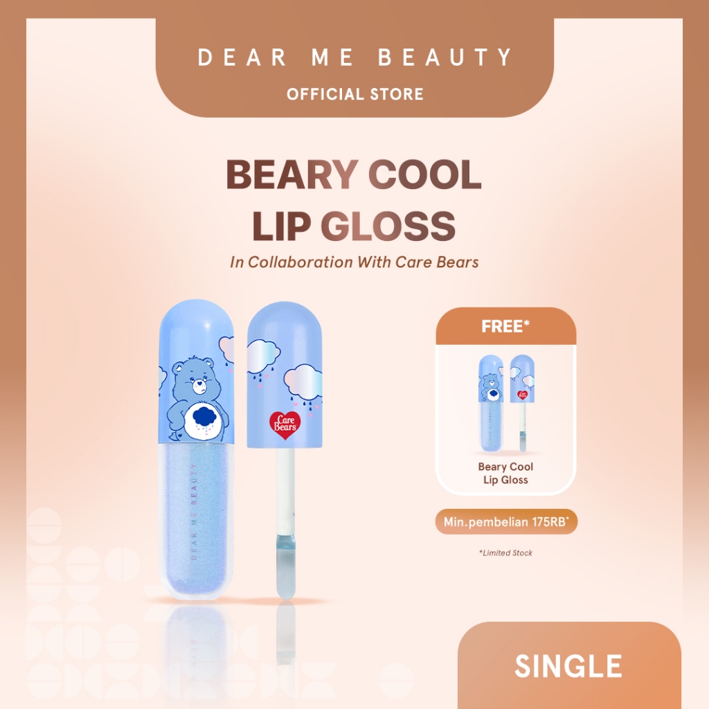 Jual Dear Me Beauty X Care Bears Beary Cool Lip Gloss - Efek Bibir ...