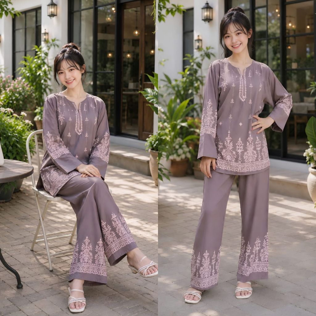 One Set Setelan Rayon Kiara Series 4