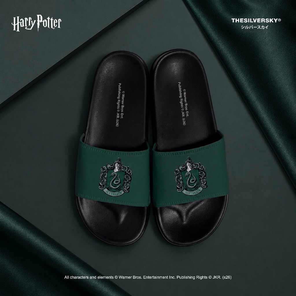 Jual HARRY POTTER Hogwarts Houses Signature Slides Sandal | Gryffindor ...