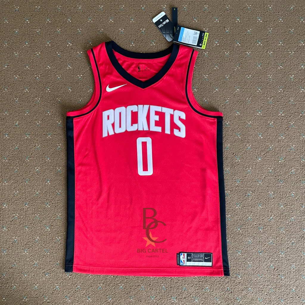 Jual Jersey Nike Swingman Houston Rockets Westbrook Red Original ...