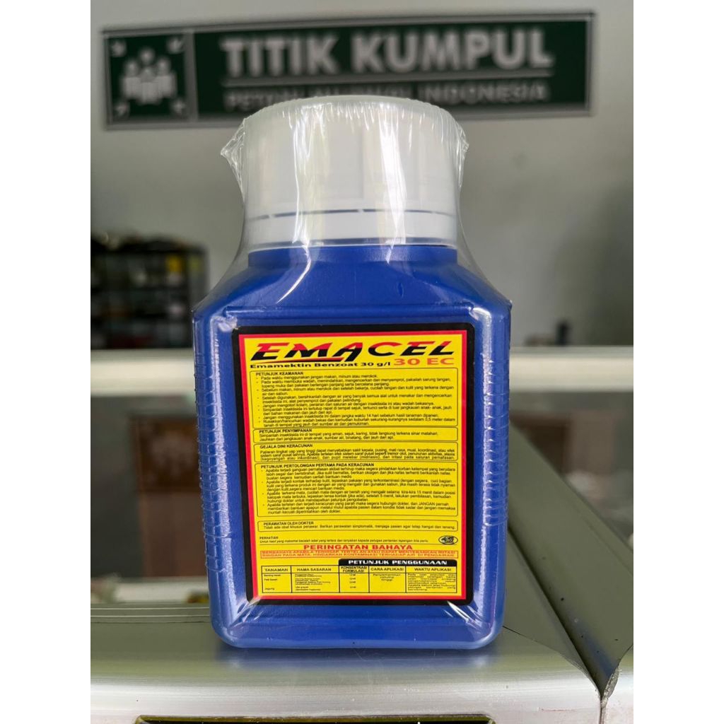Jual Insektisida EMACEL 30EC 250 ml, 100 ml / Bahan Aktif: Emamektin ...