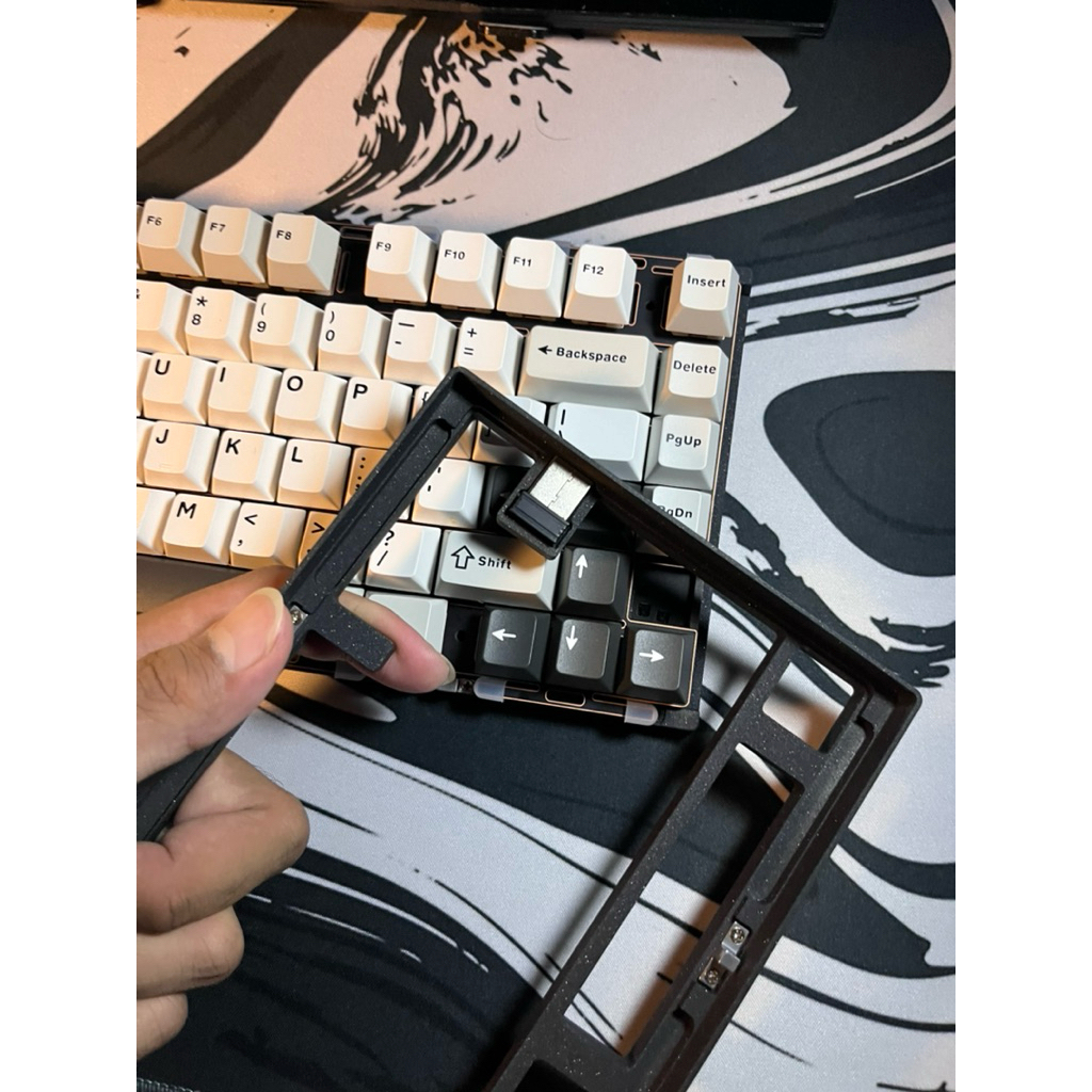 Jual Weikav D75 Full Alumunium Wireless Mechanical Keyboard | Shopee ...