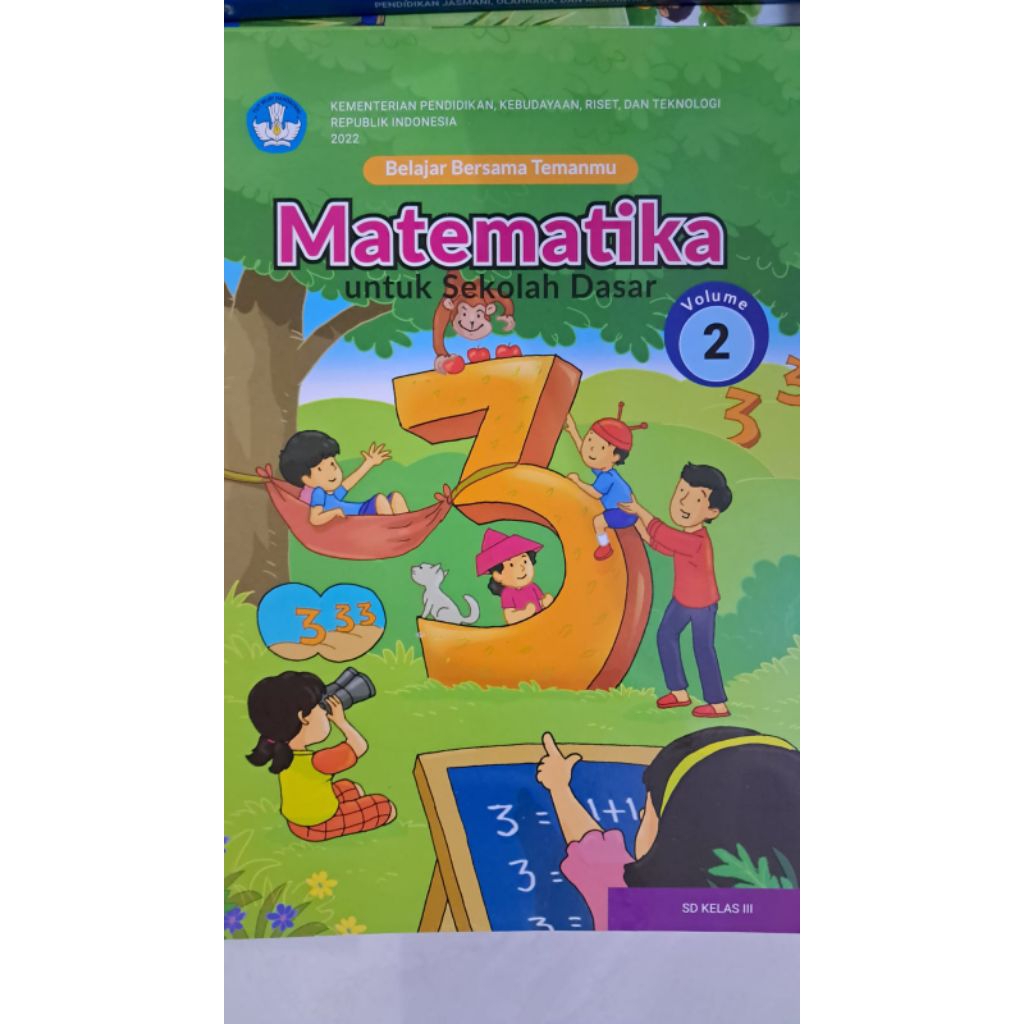 Jual Buku Siswa Matematika Kelas 3 Sd Vol 2 | Shopee Indonesia