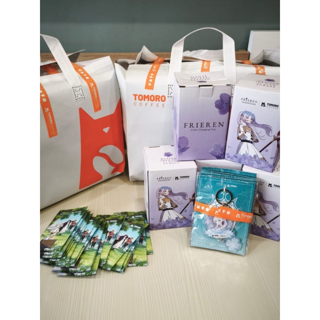 Jual Frieren x Tomoro Coffee Collab Official Merchandise & Kartu Rarity ...