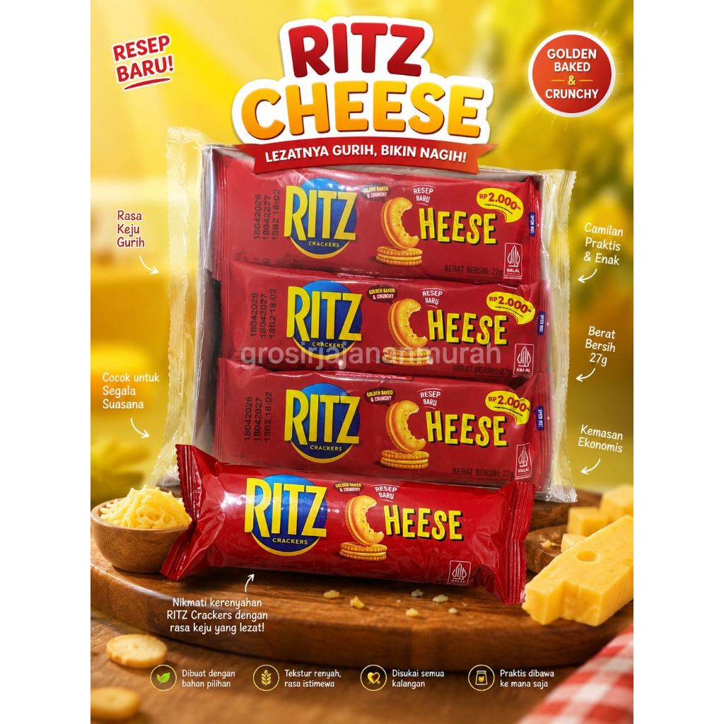 Jual Biskuit Ritz Terlengkap & Harga Terbaru Juli 2026 | Shopee Indonesia