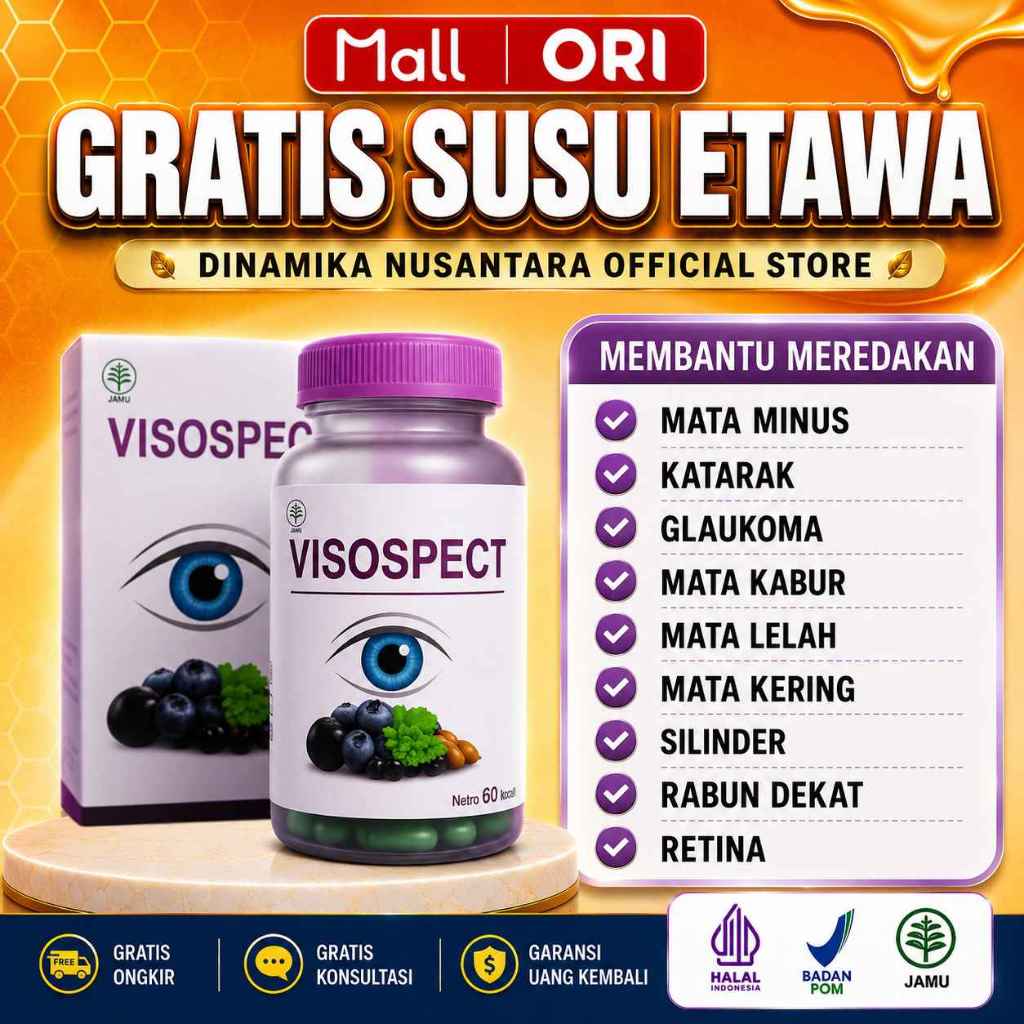 Jual Visospect Obat Herbal Mata Lengkap Minus Silinder Katarak Glaukoma ...