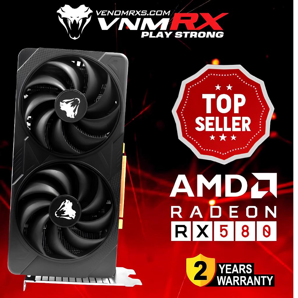 Jual VenomRX Radeon RX 580 8GB GDDR5 256Bit VGA RX580 | Shopee Indonesia