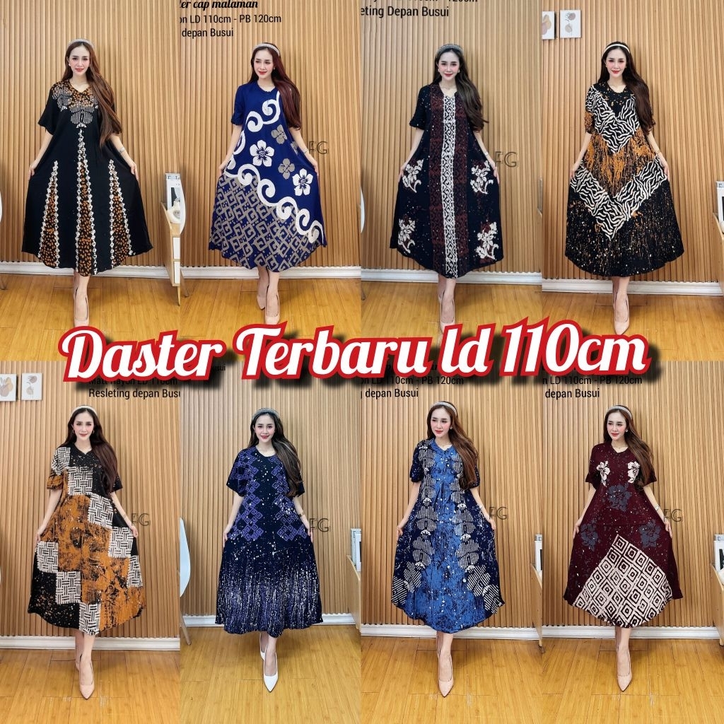Daster Bahan Twill Rayon Super Lengan