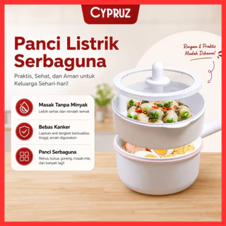 Cypruz Panci Listrik Multifungsi Anti Lengket 1.8L