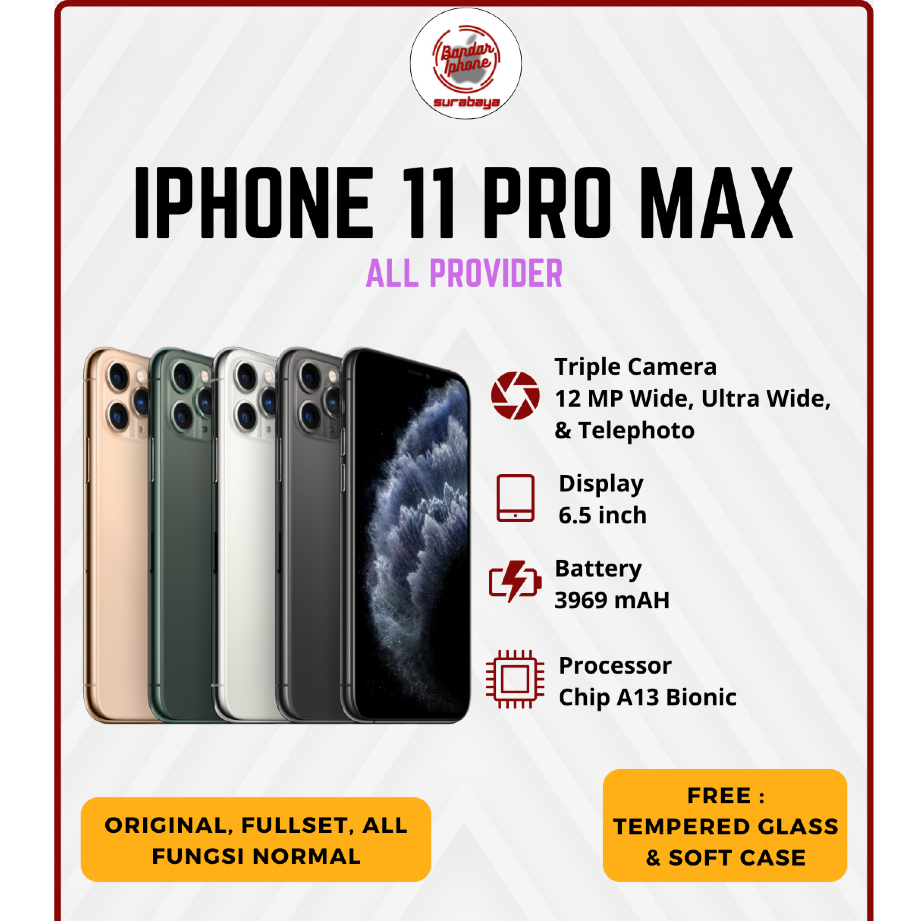 Jual IPhone 11 Pro Max 512GB Terlengkap & Harga Terbaru Agustus 2026 ...