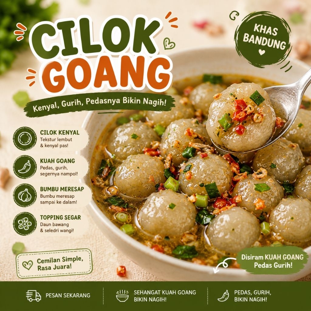 Jual CILOK GOANG KHAS BANDUNG | Shopee Indonesia