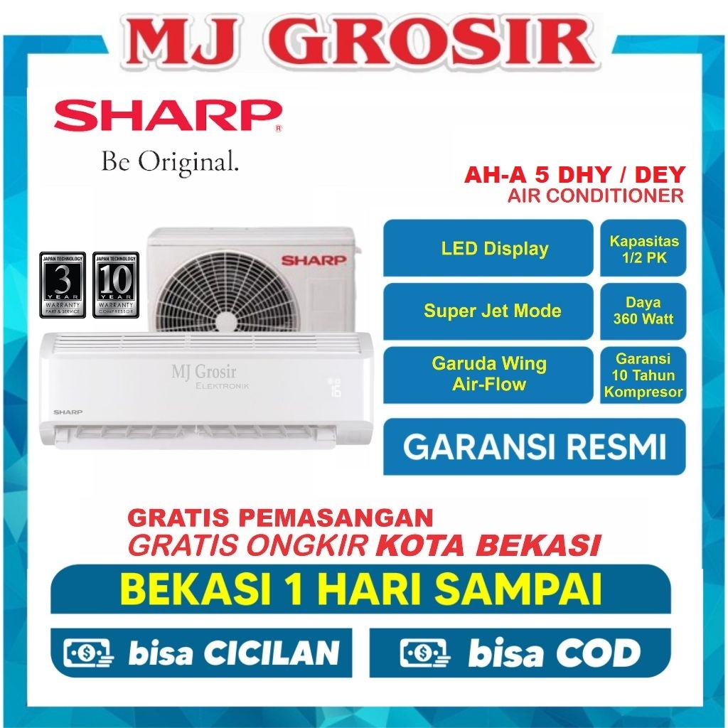 Jual AC Sharp Terlengkap & Harga Terbaru Agustus 2026 | Shopee Indonesia
