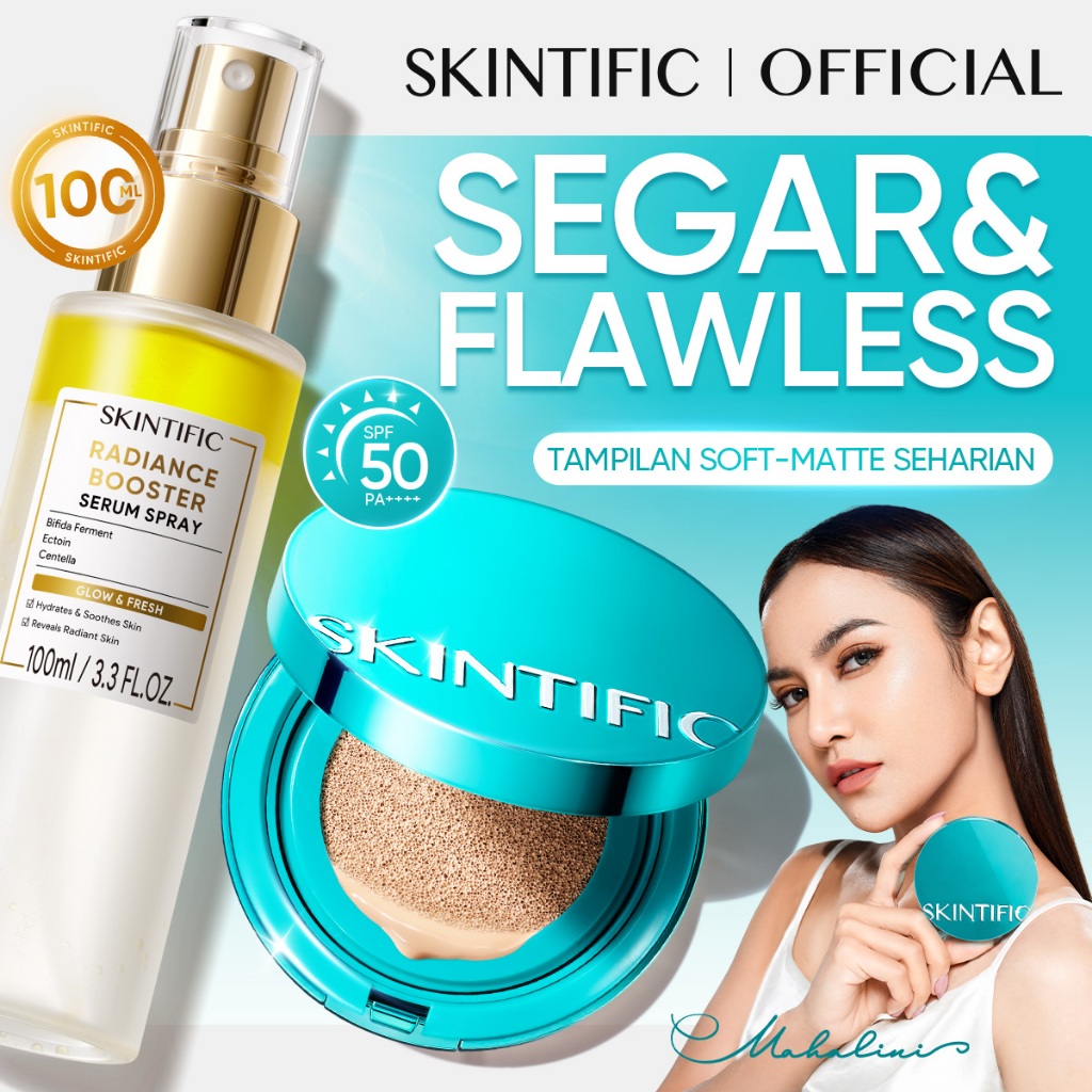 SKINTIFIC 2PCS Glow Makeup Set