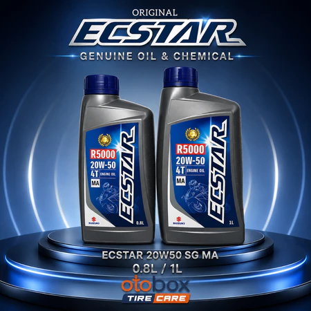 OLI MOTOR- ECSTAR 20W50 SG MA 0.8/1.0 LITER OLI MOTOR MURAH OLI MOTOR SUZUKI OLI MOTOR BEBEK
