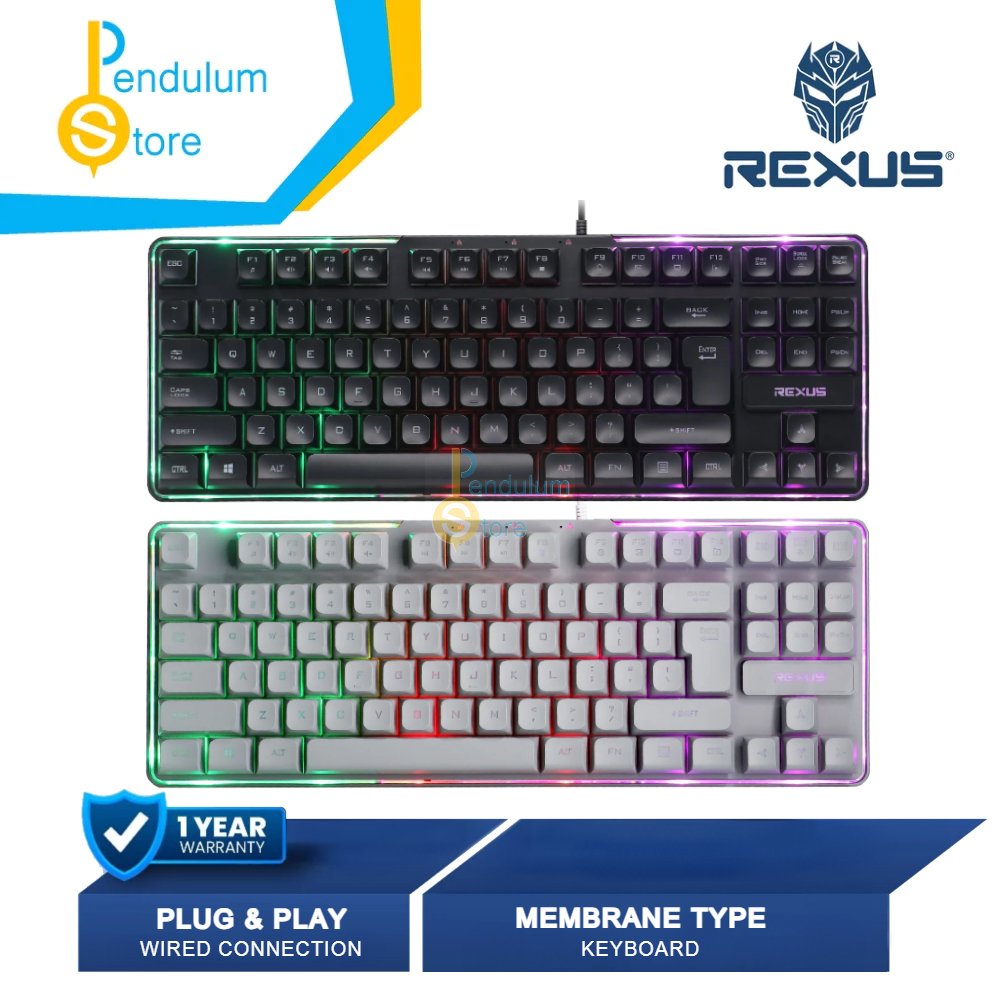 Jual REXUS Battlefire RX-K9TKL RX-K9L TKL Keyboard Gaming TKL RGB K9L ...