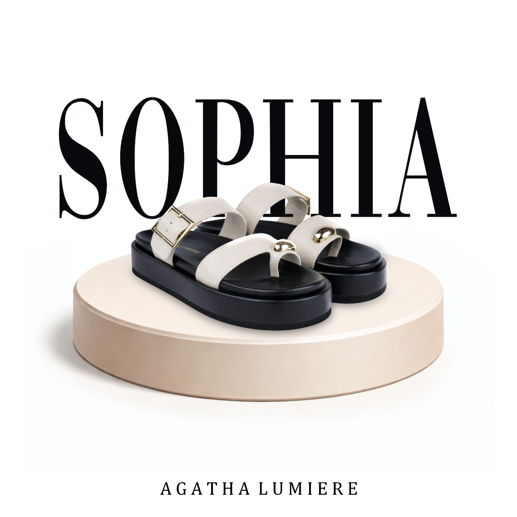 Agatha Lumiere - Sophia Sandal Platform Wanita Premium…