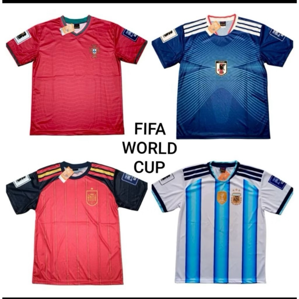 Jersey bola negara piala dunia 2026 eropa / world cup Futsal Pria Dewasa  Murah